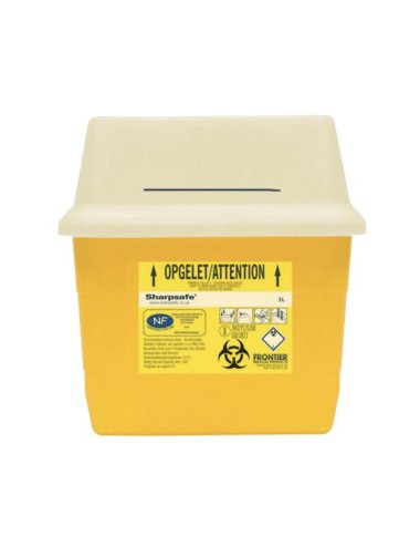 COLLECTEUR DE DECHETS ET AIGUILLES (3 L)