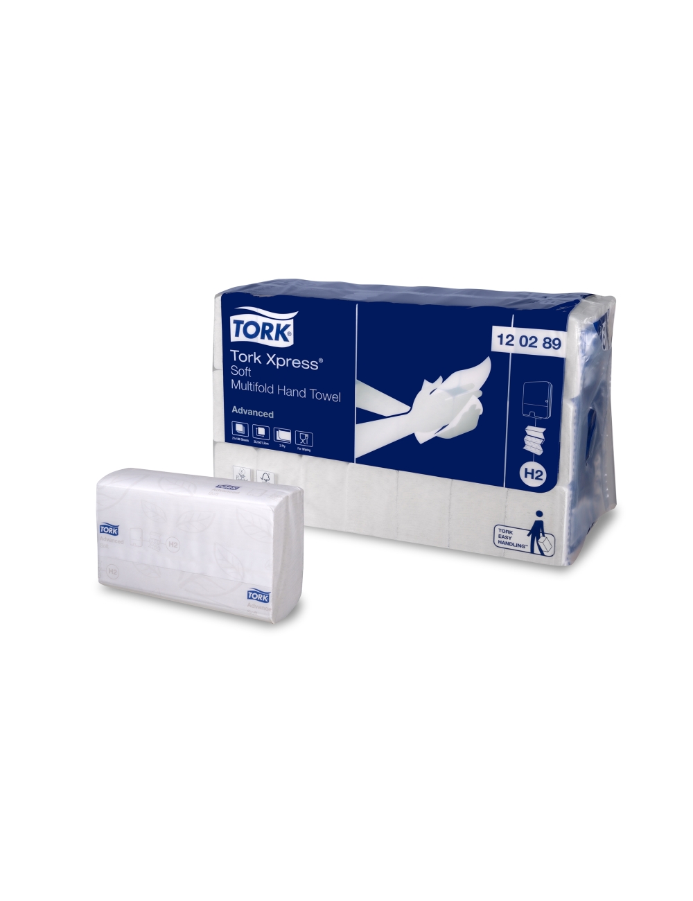 Essuie mains advanced pliage en z 180 feuilles tork (x21) - Tork Essuie mains advanced pliage en z 180 feuilles tork (x21) - Tork