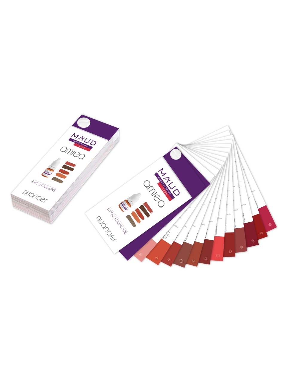 Nuancier amiea pigments evolutionline - Amiea