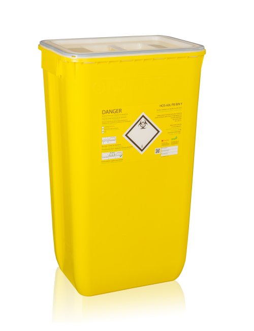 Fut de collecte de dechets et aiguilles hospidex (60 l) - Hospidex