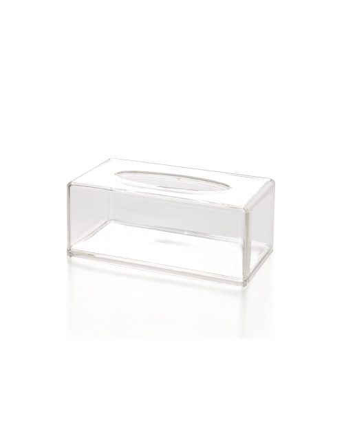 Boite de rangement mouchoirs kleenex en acrylique transparent - Maud professional shop