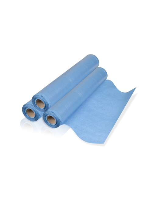 Drap d'examen papier - bleu ou blanc (x6 rouleaux)