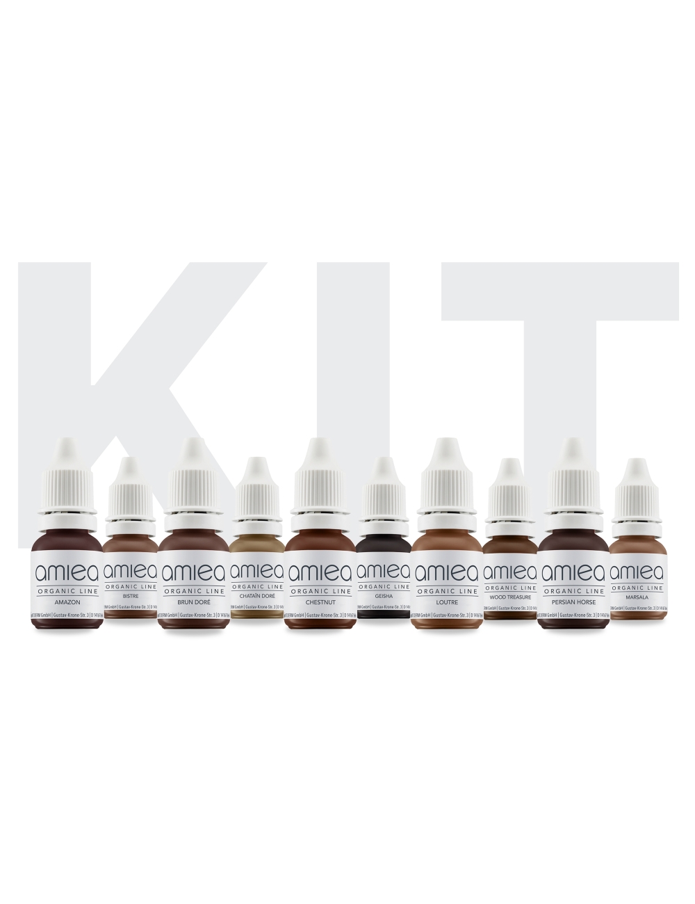 Kit essentiels organicline sourcils (10 ml) - Amiea Kit essentiels organicline sourcils (10 ml) - Amiea