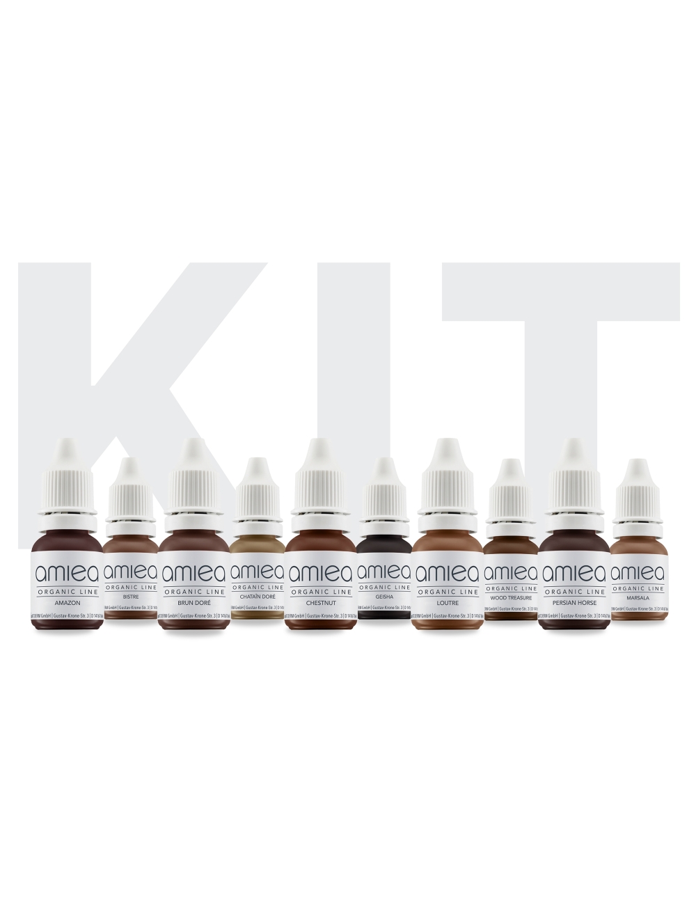 KIT ESSENTIELS ORGANICLINE SOURCILS (10 ml)