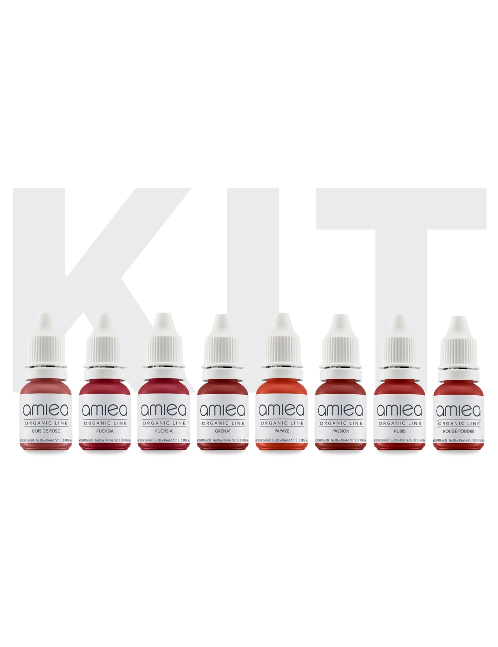 KIT ESSENTIELS ORGANICLINE LEVRES (10 ml)