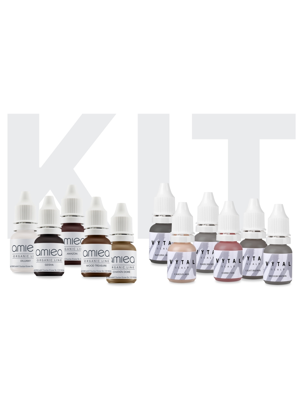 Kit essentiels vytal scalp (10 ml) - Amiea Kit essentiels vytal scalp (10 ml) - Amiea