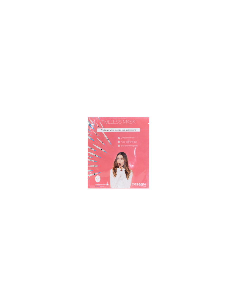 Pack masque bio-cellulose timeless mask x10 + 1 offert - 