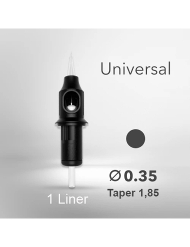 Module universel tattoo 1 liner d:0,35 st (bte de 20) - Amiea