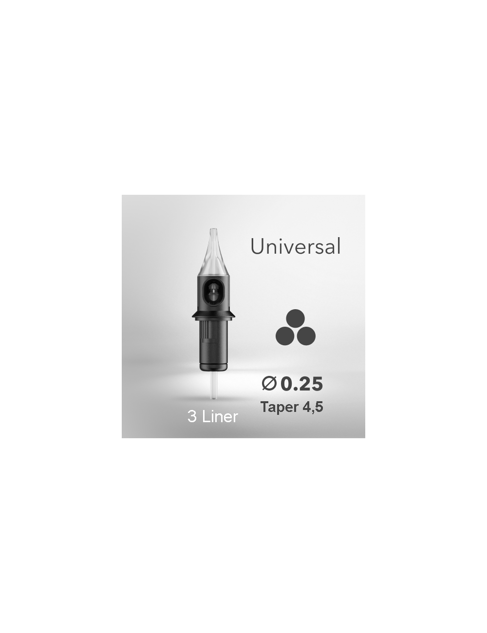Module universel tattoo 3 liner d:0,25 elt (bte de 20) - Amiea