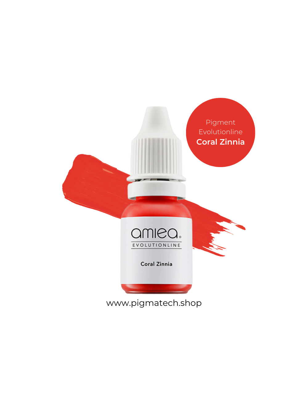 Pigment coral zinnia evo (dluo 03/2026) - Amiea