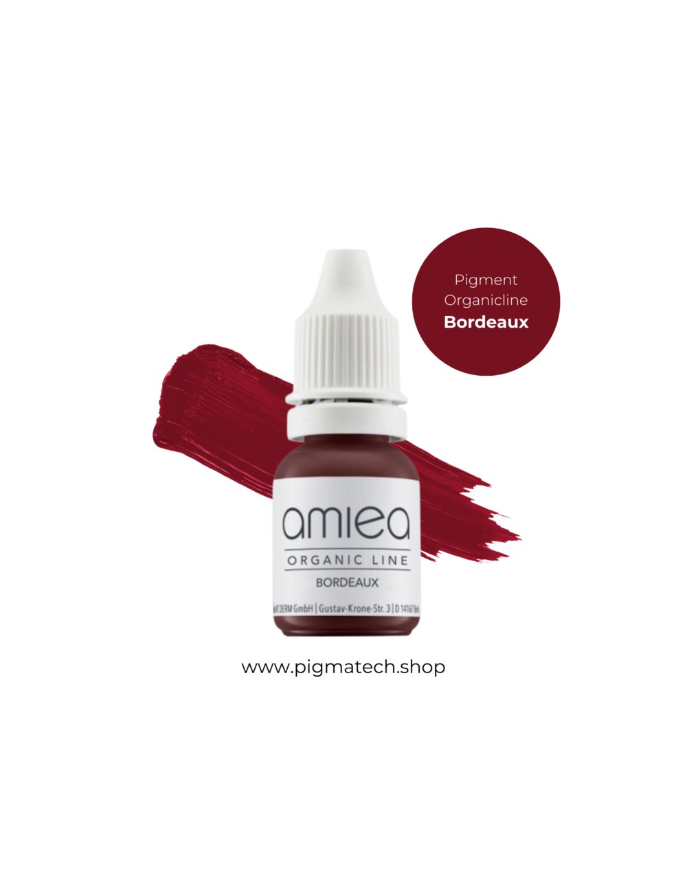 Pigment bordeaux organique (dluo 08/2026) - Amiea