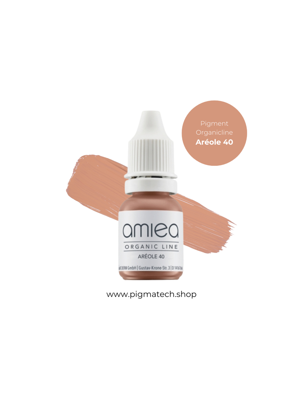 Pigment aréoles 40 organique - Amiea
