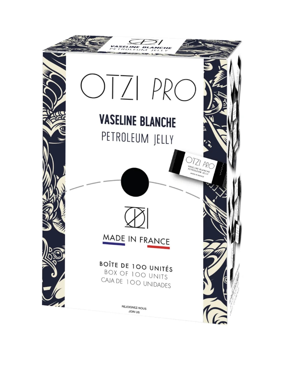 Vaseline en sachet otzi pro (5 g) (x100) - Easy tattoo Vaseline en sachet otzi pro (5 g) (x100) - Easy tattoo