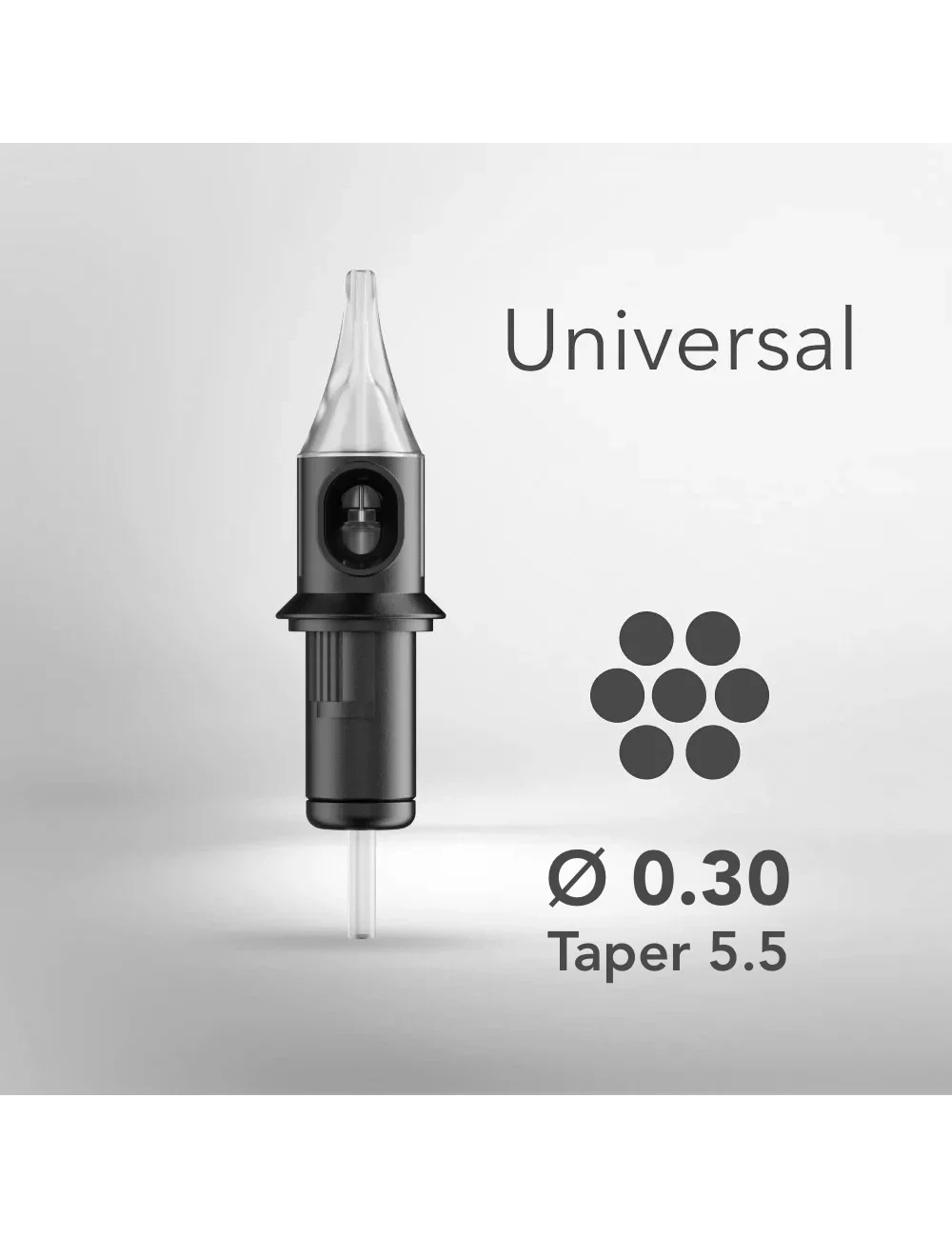 Module universel tattoo 7 liner d:0,30 slt (bte de 20) - Amiea