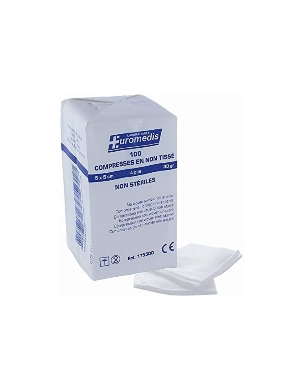 Compresses non tissées - non stérile - Laboratoire euromedis Compresses non tissées - non stérile - Laboratoire euromedis