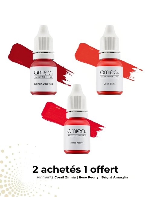 Trio lèvres glow kiss - Amiea