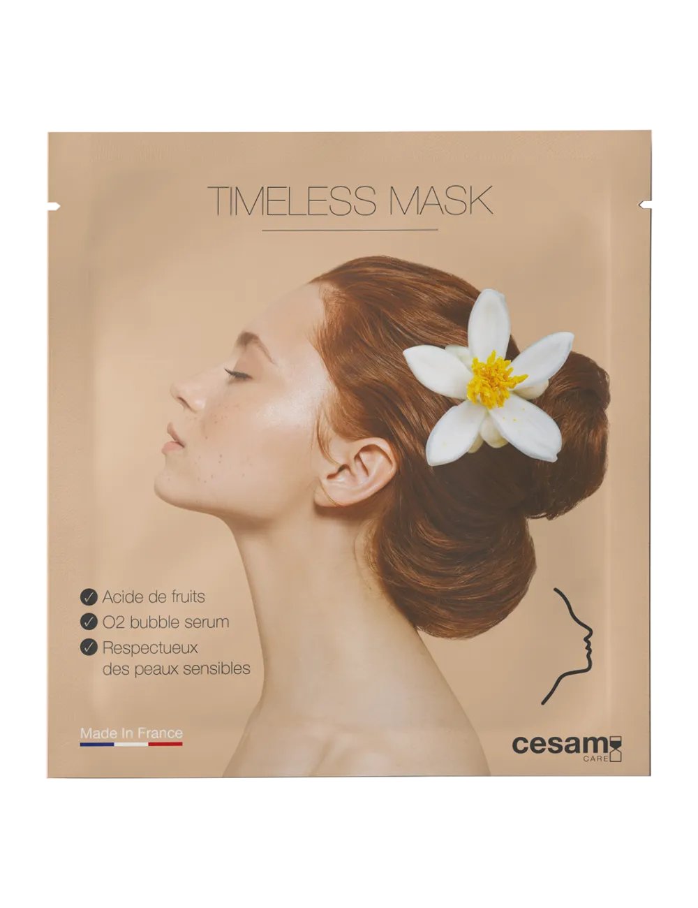 Pack masque exfoliant + anti-âge timeless mask x4 - Pack masque exfoliant + anti-âge timeless mask x4 -