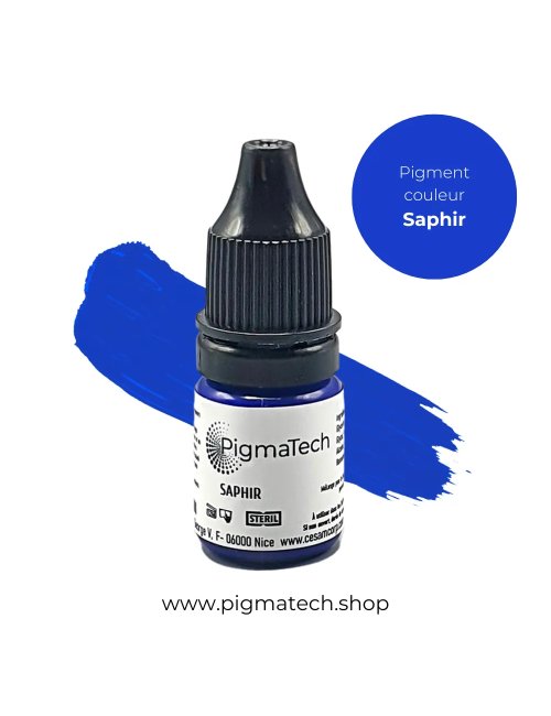 Pigment Pigmatech Saphir (bleu foncé) - 5ml