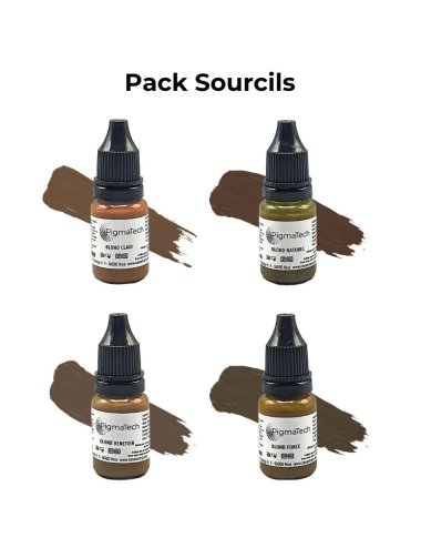 Kit pigments sourcils pigmatech - 