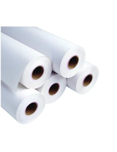 150 draps d'examen 50x35cm lisse en pure ouate (12 rouleaux) - 