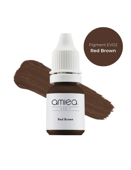 Pigment Red Brown EVO2 pour maquillage permanent - AMIEA