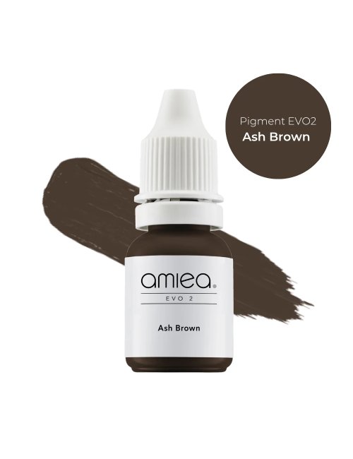 Pigment Ash Brown EVO2 pour maquillage permanent - AMIEA