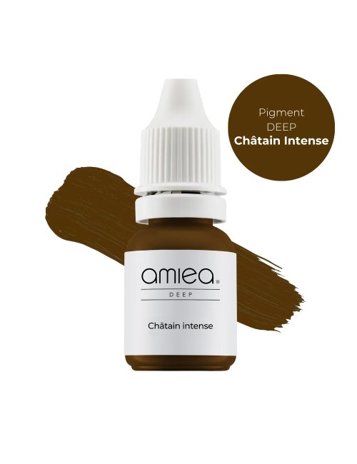 Pigment châtain intense DEEP pour maquillage permanent - AMIEA
