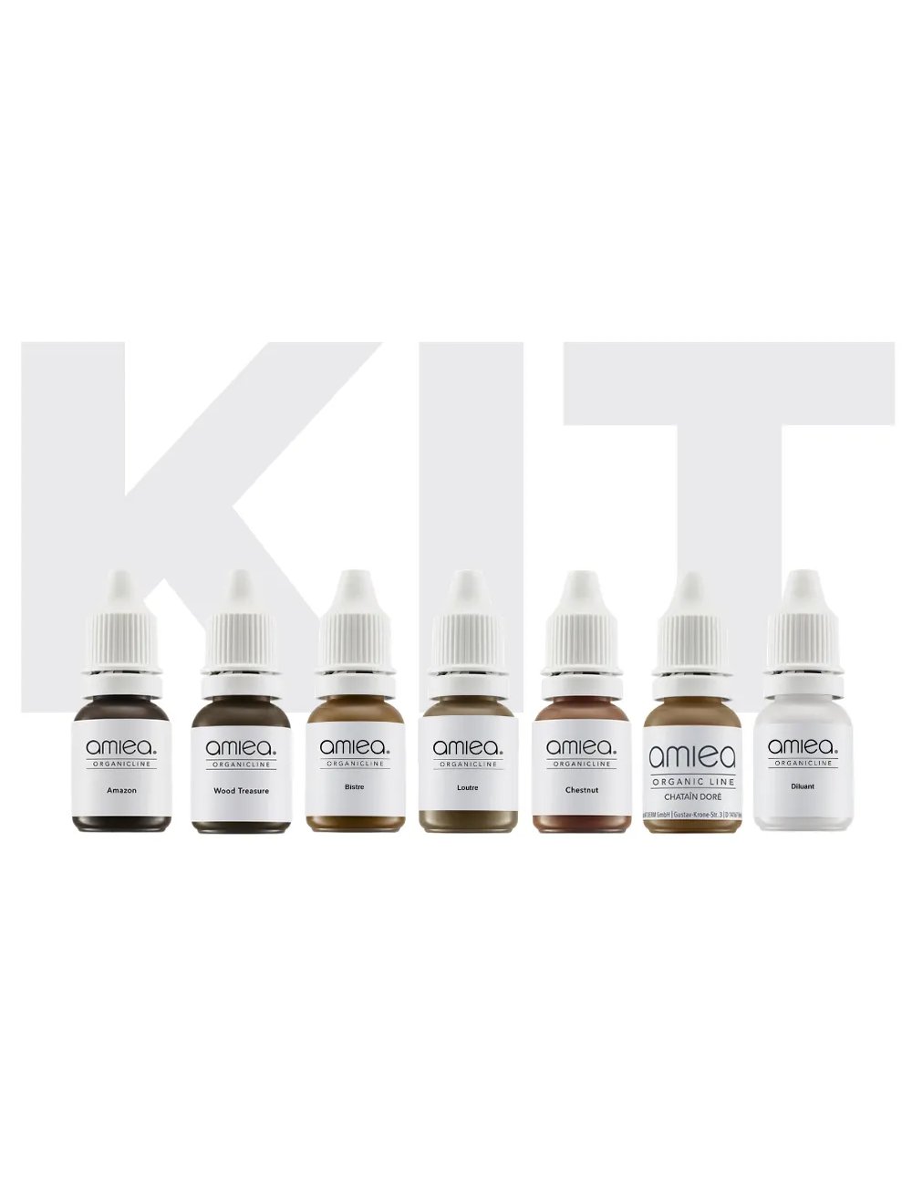 Kit essentiels organicline sourcils (10 ml) - Amiea