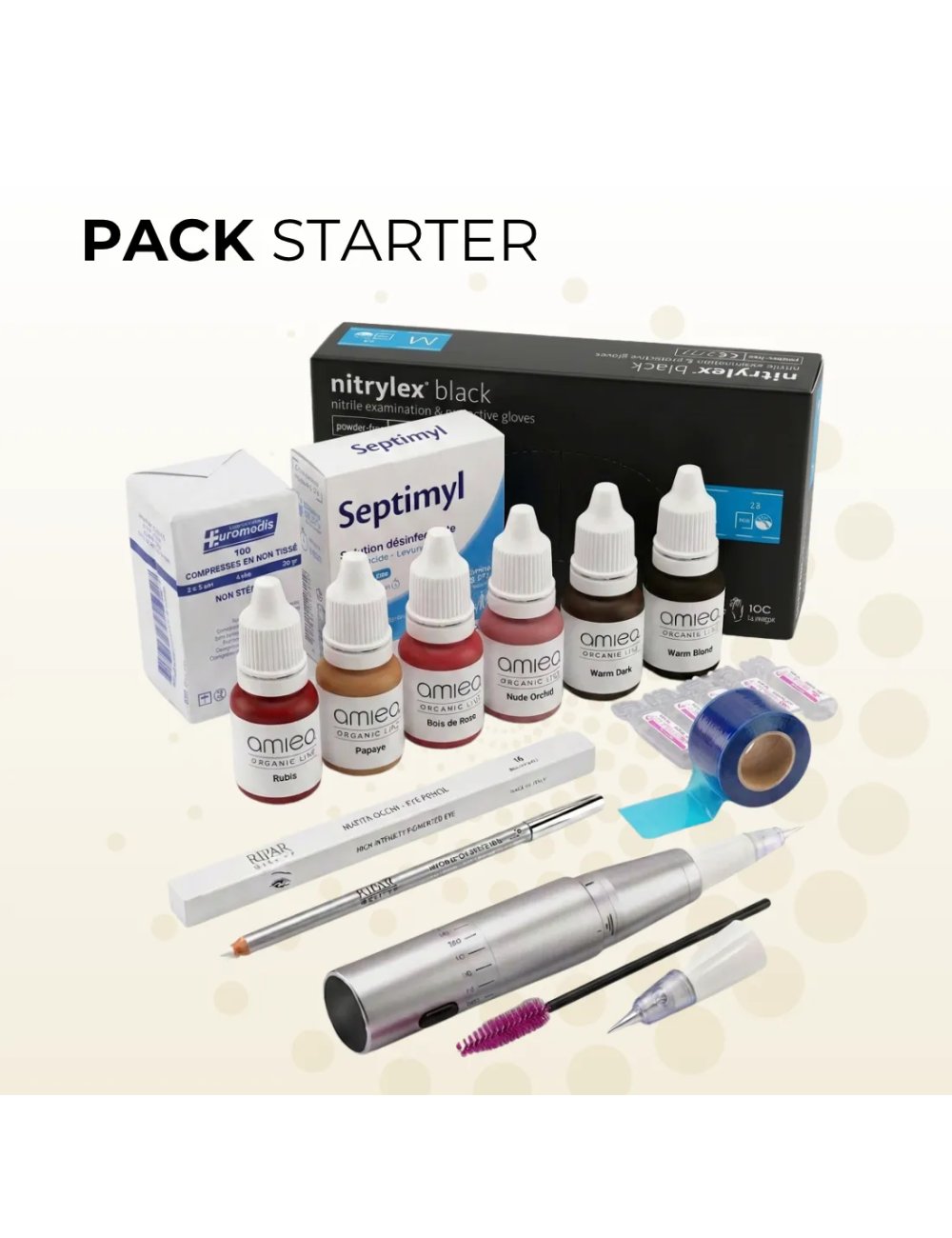 Kit maquillage permanent « starter » - Amiea