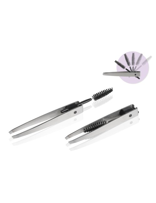 Pince a epiler et brosse la pince - Pigmatech