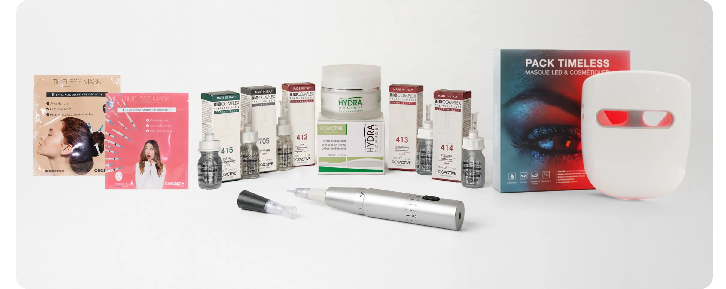 Kit complet pour microneedling esthétique