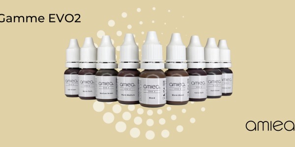 Nouveautés amiea : Découvrez la gamme de pigments EVO2 pour un maquillage permanent révolutionnaire